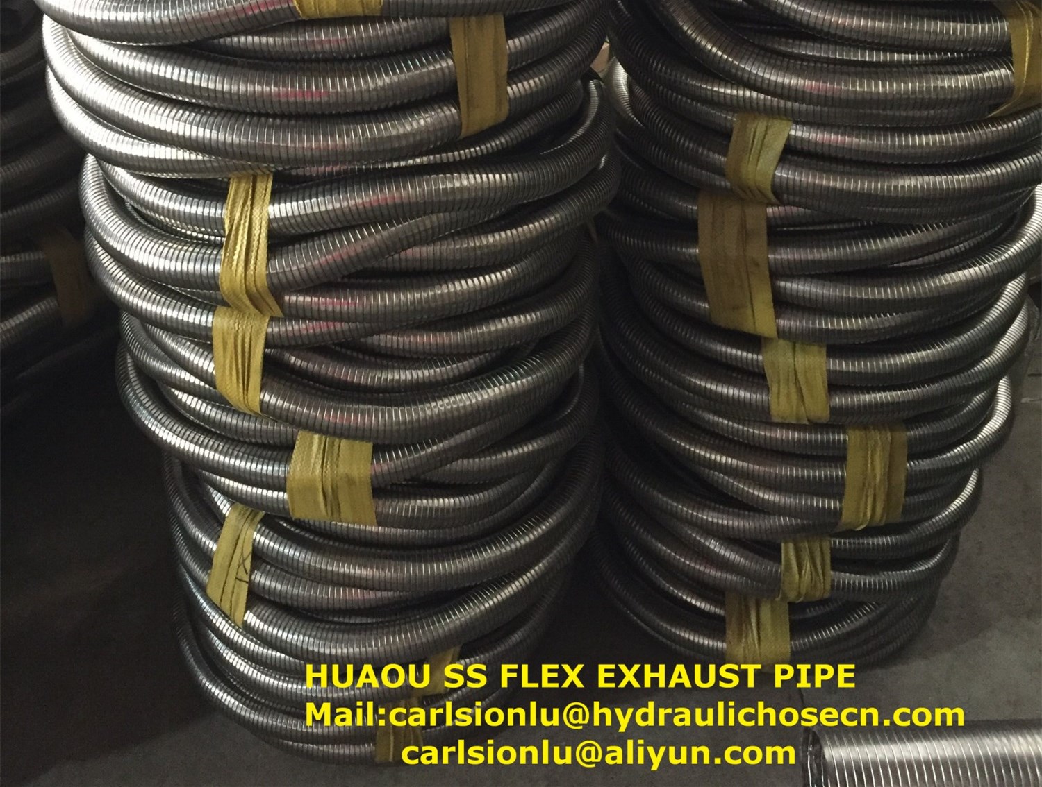 flexible exhaust pipe/stainless steel hose