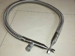 Vacuum insulate stainless steel hose